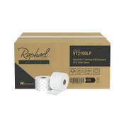 Raphael 2-Ply Versatwin Micro Jumbo Pulp Toilet Roll 100m (Pack of 24) VT2100LPDS image
