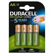 Duracell 4xAA Rechargeable battery AA image