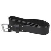 Heavy-Duty Leather Belt Black image