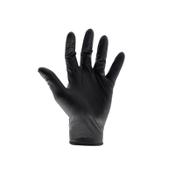Black Heavy-Duty Nitrile Disposable Gloves XL (Box of 100) image