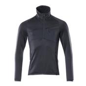Mascot Fleece Jumper With Half Zip 18003-316 Accelerate Modern Fit  Dark Navy M image