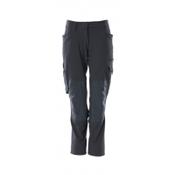 Mascot Trousers With Kneepad Pockets 18078-511 Accelerate Ladies Fit Diamond, Ultimate Stretch, Lightweight, Cordura,Dark Navy,L32W37 image