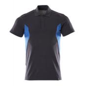 MASCOT Polo shirt 18383-961 ACCELERATE Premium Performance, Modern fit  dark navy/azure blue M(1 pcs.)
