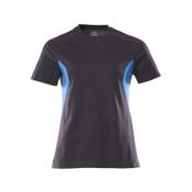 MASCOT T-shirt 18392-959 ACCELERATE Premium Performance, Ladies fit  dark navy/azure blue L(1 pcs.)