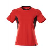 MASCOT T-shirt 18392-959 ACCELERATE Premium Performance, Ladies fit  traffic red/black XL(1 pcs.) image
