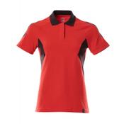MASCOT Polo shirt 18393-961 ACCELERATE Premium Performance, Ladies fit  traffic red/black M(1 pcs.) image