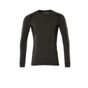 Mascot Functional Under Shirt 19881-794 Crossover Moisture Wicking, Insulating, Lightweight  Dark Anthracite/Black M image