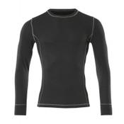 Mascot Functional Under Shirt 50027-871 Crossover Moisture Wicking, Extra Insulating  Black M image