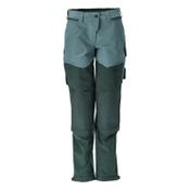 Mascot Trousers With Kneepad Pockets 22278-605 Customized Ladies Fit Diamond, Ultimate Stretch, Lightweight, Water-Repellent  Light Forest Green/Forest Green L32W30.5 image
