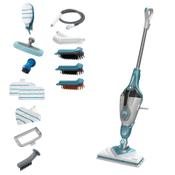 Black &amp; Decker BHSM1610DSM-GB steam cleaner Portable steam cleaner 0.5 L 1600 W Blue, White image