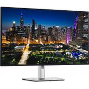DELL UltraSharp U3225QE computer monitor 80 cm (31.5") 3840 x 2160 pixels 4K Ultra HD LCD Black, Silver image