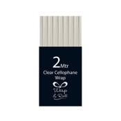 Eurowrap Cellophane Wrap Roll 2m Clear (Pack of 49) 30933-GWCC image