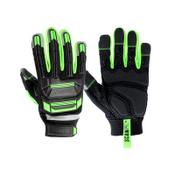 Anti Impact Synthetic Leather &amp; Polymer Gloves - L (Size 9) image