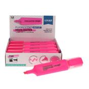 Concept Fluorescent Highlighter -Pink image