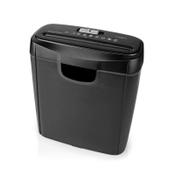Nedis PASH112BKA4 paper shredder Strip shredding 22 cm Black image