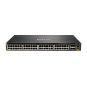 HPE Aruba Networking CX 6300M 48-port 1GbE Class 4 PoE and 4-port SFP56 Switch image
