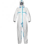 DuPont Tyvek 600 Plus White Chemical Coverall L