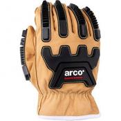 Arco Leather Cut-Resistant Impact Gloves 1 Pair M image