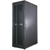Intellinet 19" Server Cabinet - Free Standing, 42U, 800x1000mm (width x depth), Black, Flatpack, Max 1500kg, Multi-Point Door Lock, One Lock Per Side Panel, Usable Depth 123 to 773mm, IP20 rated, Rack, Steel