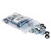 Intellinet Cage Nut Set (20 Pack), M6 Nuts, Bolts and Washers, Suitable for Network Cabinets/Server Racks, Plastic Storage Jar, Lifetime Warranty image