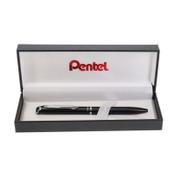 PENTEL ENERGEL PHILOGRAPHY ROLLERBALL BLACK BARREL image