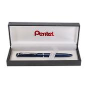 PENTEL ENERGEL PHILOGRAPHY ROLLERBALL BLUE BARREL image