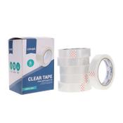 CONCEPT BOX 6 CLEAR TAPE 24MM X 66M image