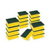 Scotch-Brite Classic Nail Saver Heavy Duty Scrub Sponge (Pack of 16) 7100248034 image