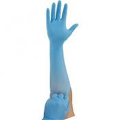 Ansell TouchNTuff 93-163 Blue Nitrile Gloves 8.5 (Pack of 50) image