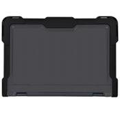 Techair TACHS006 Protective Hard Shell case for Lenovo 100e/100w/300e/300w 4th Gen Chromebook, 11.6 black/clear image