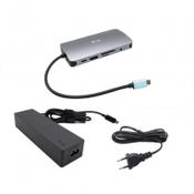 i-tec Metal USB-C Nano Dock HDMI/VGA with LAN + Charger 100W image