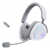 ASUS ROG Delta II Headset Wired &amp; Wireless Head-band Gaming USB Type-C Bluetooth White image