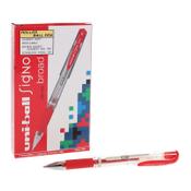 Uni Ball 0.1 mm Expositor Rollerball Red image