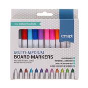 Concept  Multi-Medium Board Markers Pack of 12 image