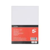 5 Star A3 White Card 160gsm Pack of 25 FS680000