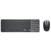 DELL Pro 7 KM746 keyboard Mouse included Universal RF Wireless + Bluetooth QWERTY UK English Graphite image