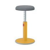 Leitz Ergo Cosy Sit/Stand Height Adjustable Stool Warm Yellow 65180019 image