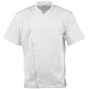 Chef Works Cannes Short Sleeve Chefs Jacket Size L image
