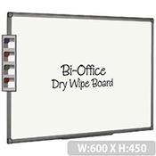 Bi-Office Whiteboard 600x450mm Aluminium Finish MB0412186 image