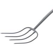 Bulldog All-Metal 4-Prong Manure Fork T-Handle