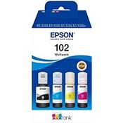 Epson 102 Ecotank Cyan Magenta Yellow Black Multipack C13T03R640 image