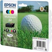 Epson Singlepack 4 Colour 34XL DURABrite Ultra Ink C13T34764010 - Epson 34 XL image