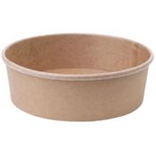 Fiesta Compostable Round Kraft Salad Bowls 500ml / 18oz (Pack of 300) image