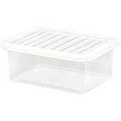 Wham Crystal Storage Box and Lid 17Ltr image