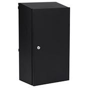 Burg Wachter  Heavy Duty Weather Resistant Black Gate &amp; Railings Post Box H550xW300xD202mm