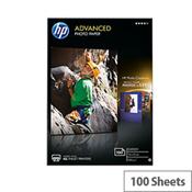 HP 10x15cm Advanced Glossy Photo Paper 250gsm White (Pack of 100) image