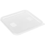 Hygiplas Square Food Storage Container Lid White Medium