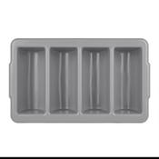 Olympia Kristallon Stackable Plastic Cutlery Tray Large image