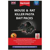 Rentokil Mouse &amp; Rat Killer Pasta Bait (Sachets 5) Single Pack image