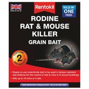 Rentokil Rodine Rat &amp; Mouse Killer Grain Bait (Sachets 2) Single Pack image